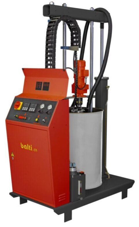 HSP 200 Fass grau red