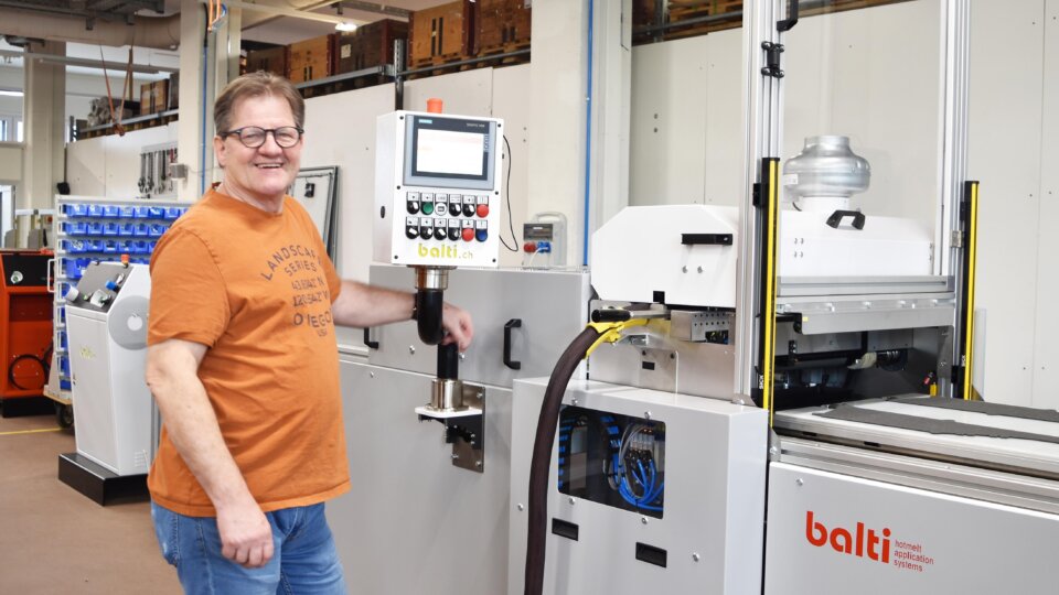 Balti hotmelt application systems roller coater new